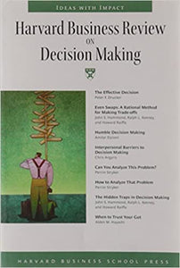 Harvard Business Review on Decision Making