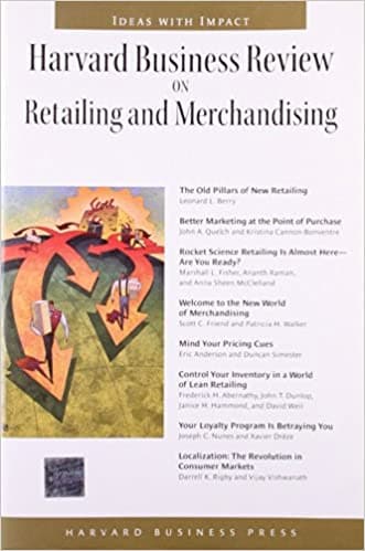 Harvard Business Review on Retailing and Merchandising