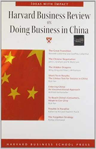 Harvard Business Review on Doing Business in China by Harvard Business Review