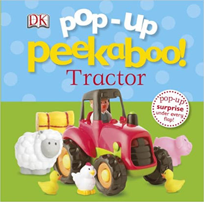 Pop-Up Peekaboo! Tractor Board book