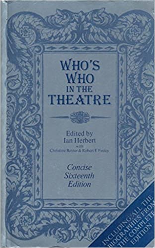 Who's Who in the Theatre (RARE BOOKS)