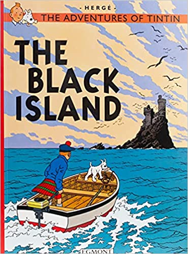The Black Island by Herge [Tintin] [Graphic Novel]