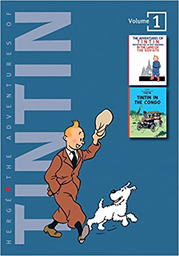 Adventures of Tintin - Vol. 1: Tintin in Congo & Tintin in the Land of Soviets [HARDCOVER]