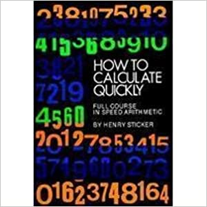 How To Calculate Quickly [Rare books]