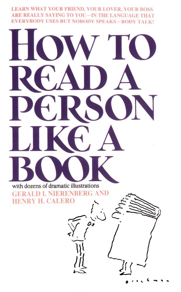 How to read a person like a book  [same cover] old edition