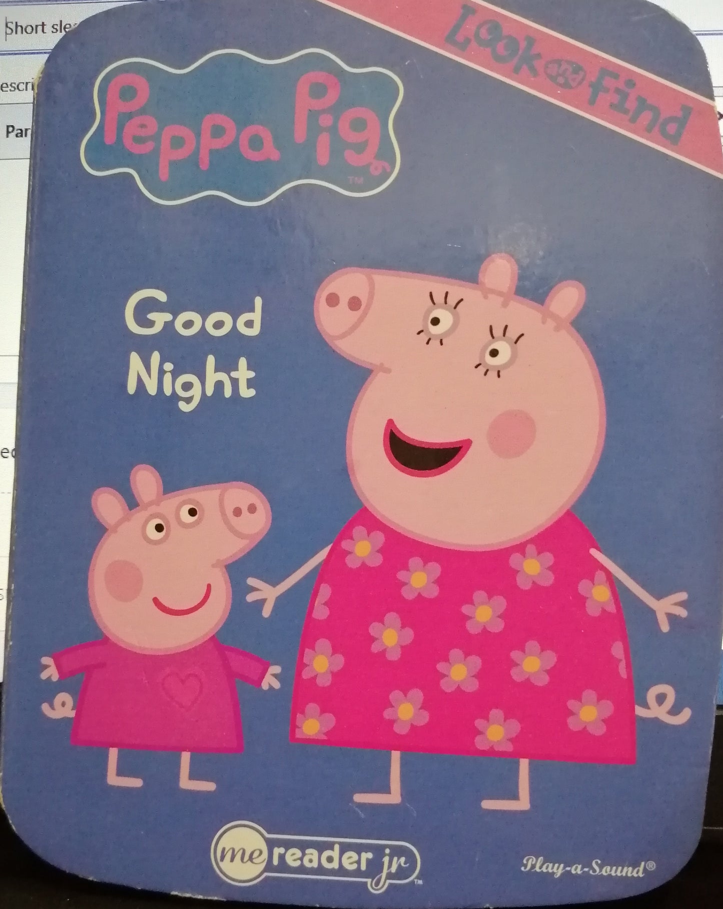 Peppa Pig Good Night Look and Find Board book