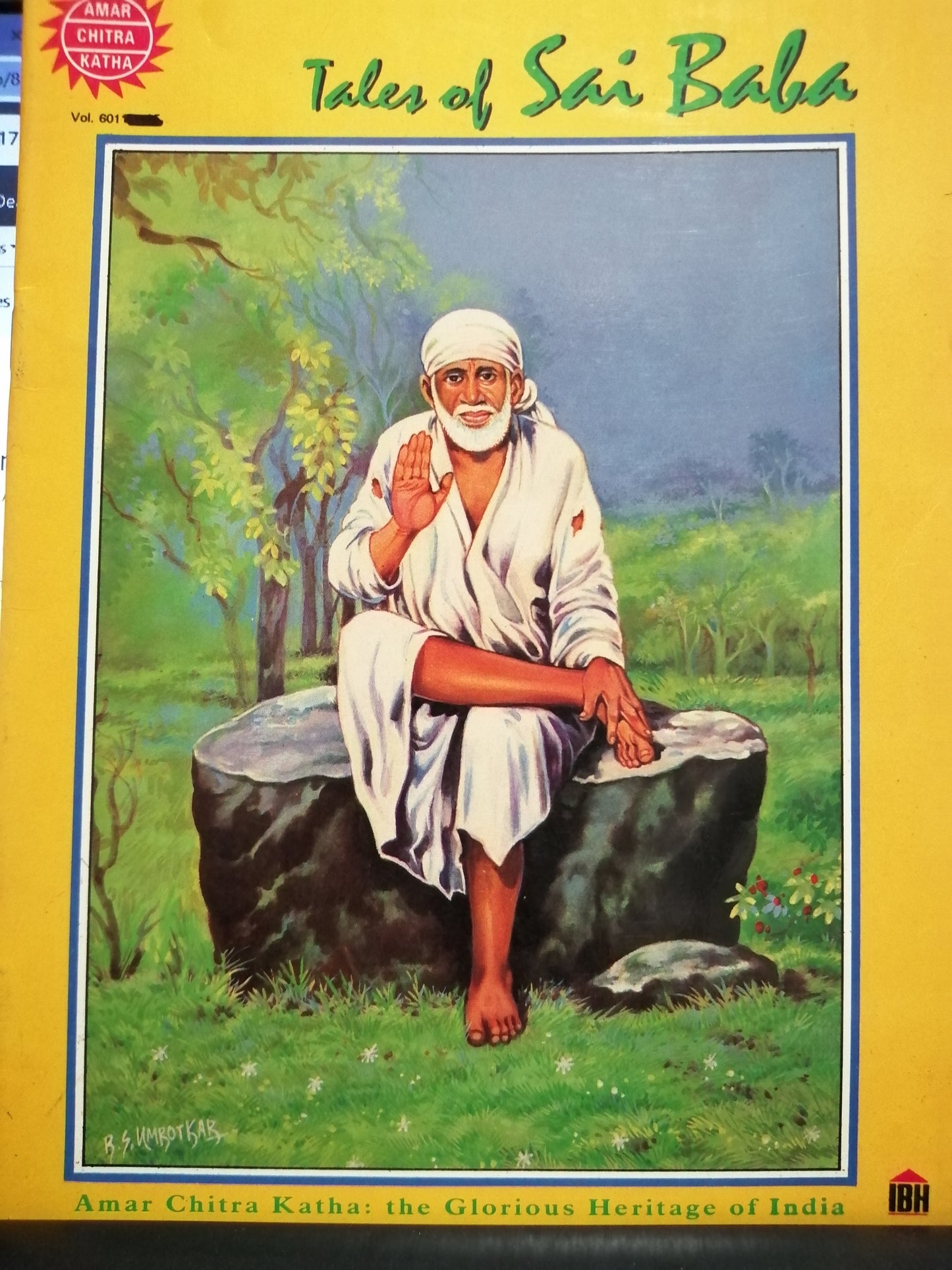 Tales of Sai Baba VOL.601  (Amar Chitra Katha) [ GRAPHIC NOVEL ]