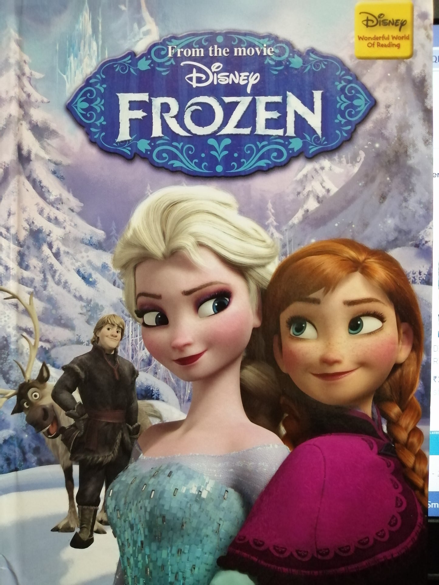 From The Movie Disney Frozen [HARDCOVER]