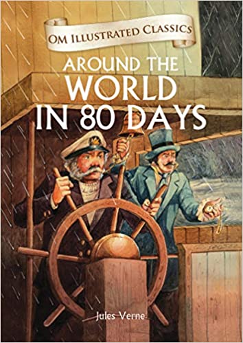 Around the world in 80 days by Jules Verne [classics] [hardcover]