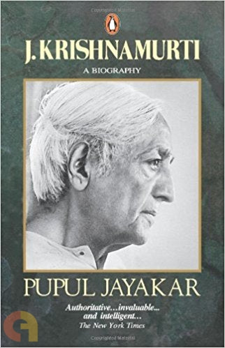 J. Krishnamurti by Pupul Jayakar (rare books)