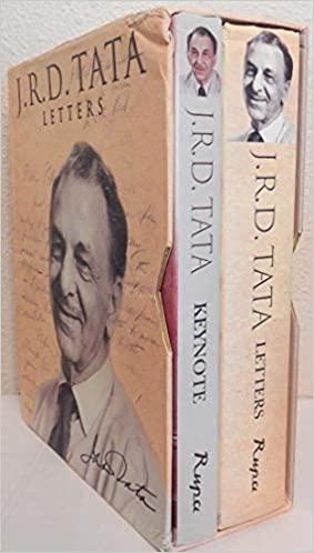 J.R.D. Tata: Letters & Keynote by J.R.D. Tata (2 Volume Set) [Hardcover] [rare books]