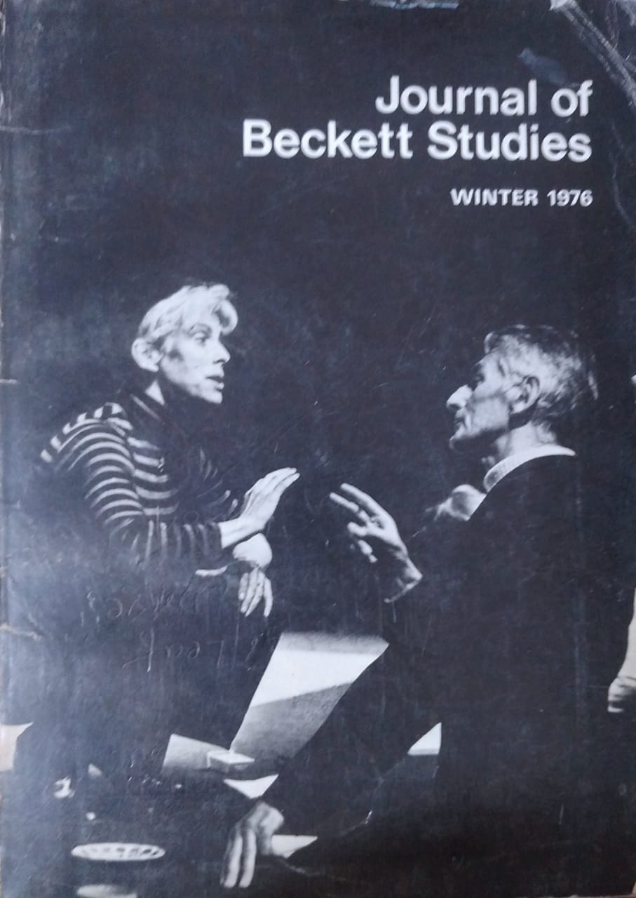 Journal of Beckett Studies WINTER 1976 (RARE BOOKS)