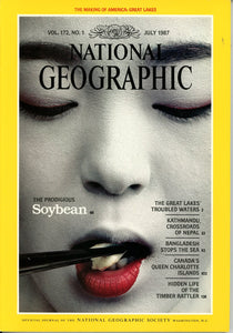 National Geographic Magazine July 1987