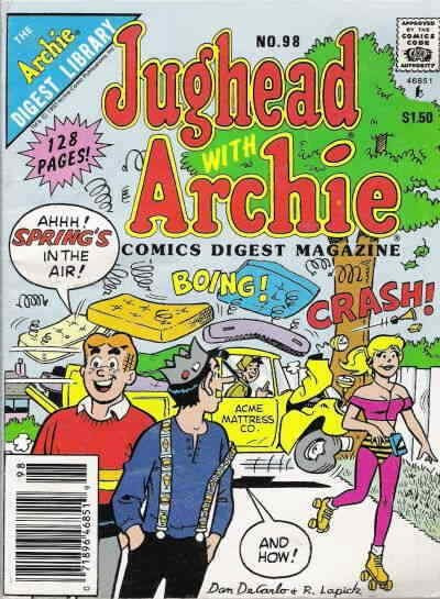 Jughead With Archie Comics Digest Magazine(The Archie Digest Library No.98)