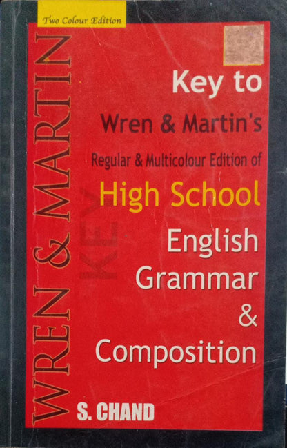 Key (High School English Grammar and Composition) by H. Martin P.C. Wren