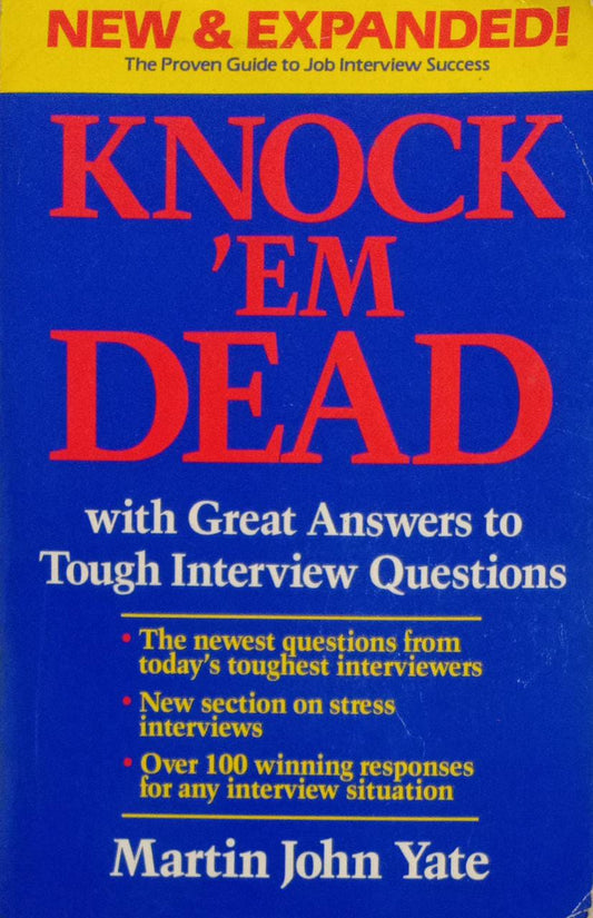 Knock 'Em Dead (RARE BOOKS)