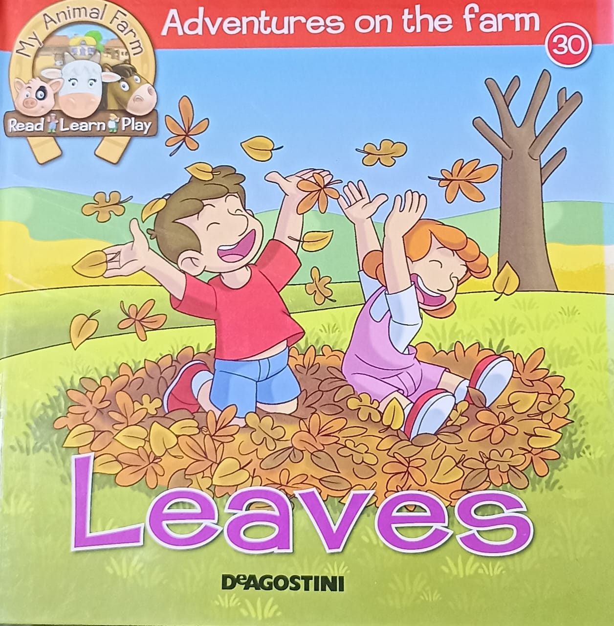 LEAVES Adventures on the farm {HARDCOVER]