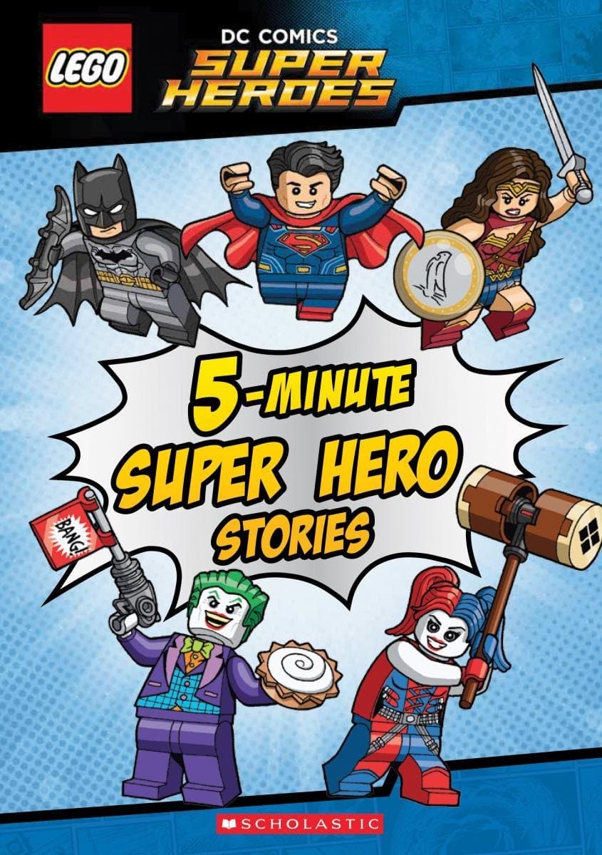 LEGO DC COMICS SUPER HEROES - 5-MINUTE SUPER HERO STORIES (HARDBOUND)