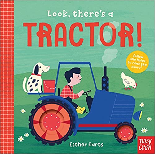 Look, There's a Tractor! ( Board book )
