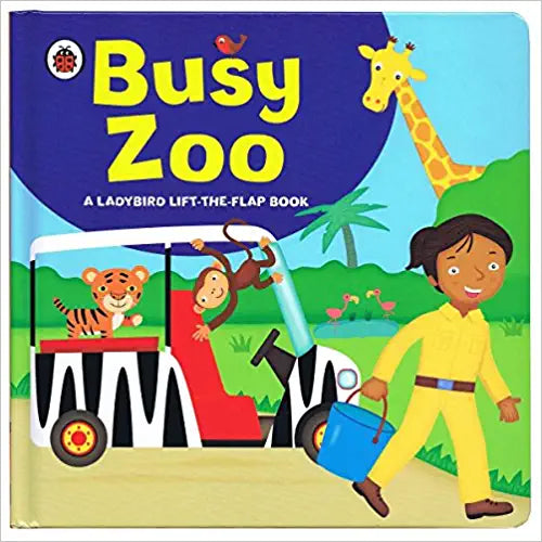 Ladybird lift-the-flap book: Busy Zoo [Board book]