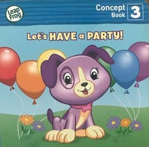 Let's HAVE a PARTY! (Leap Frog) Concept Book 2 BOARD BOOK