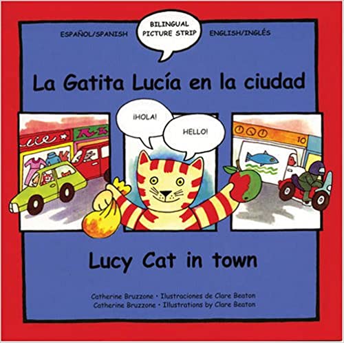 La gatita Lucía en la ciudad/Lucy Cat in town