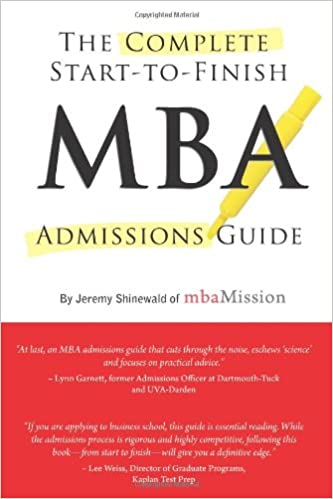 Complete start-to-finish mba admissions guide
