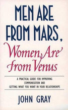 Load image into Gallery viewer, Men are from mars, women are from venus
