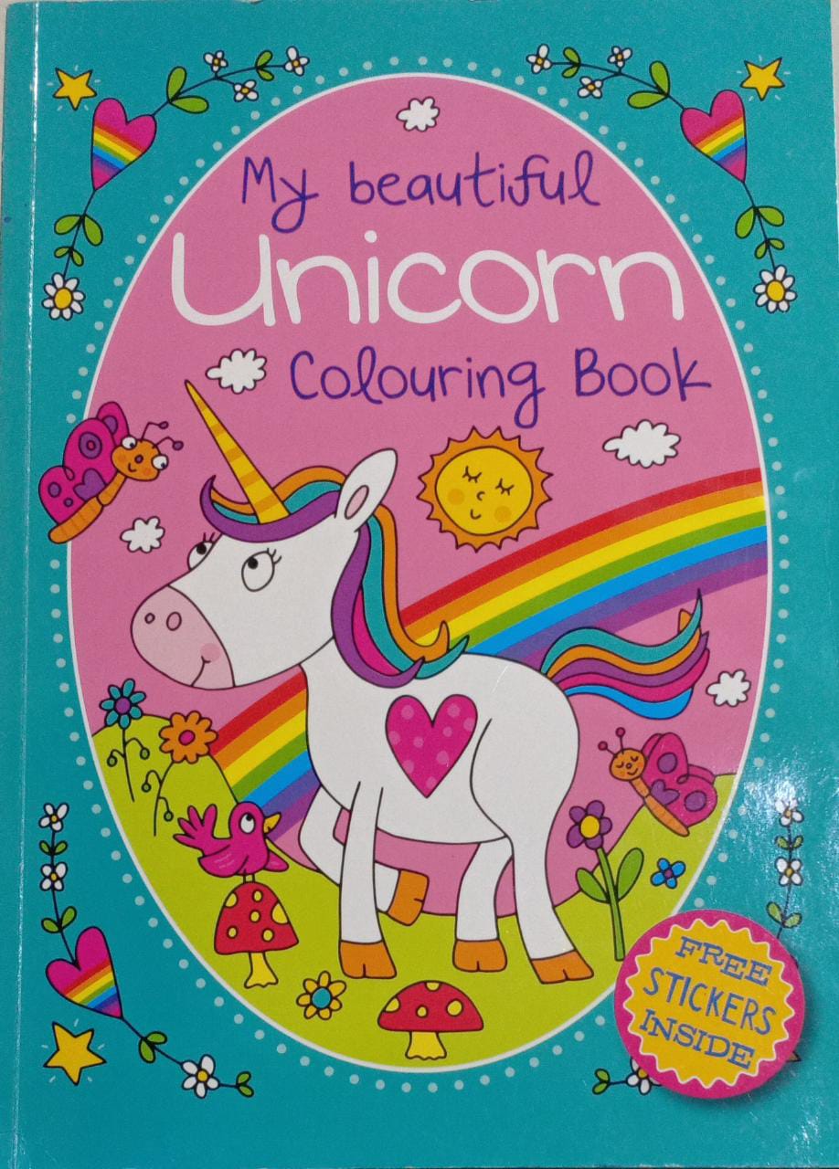 My Beautiful Unicorn Colouring Book