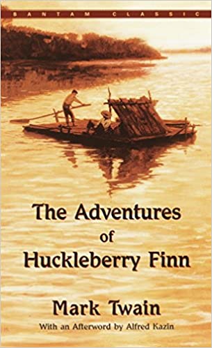 The adventures of huckleberry finn by Mark Twain