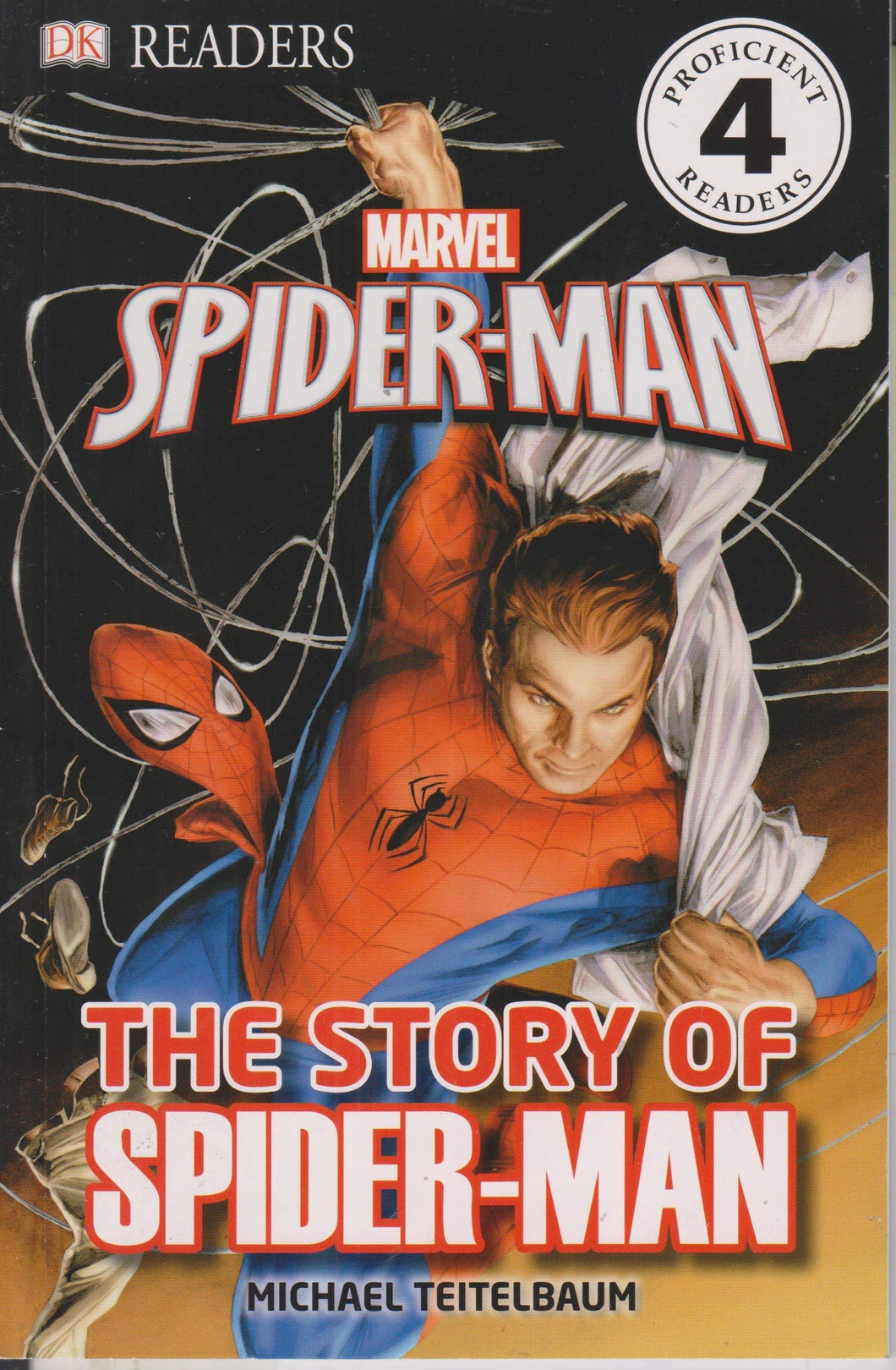 Marvel Spider-Man - The Story of Spider-Man (DK Readers Level 4)