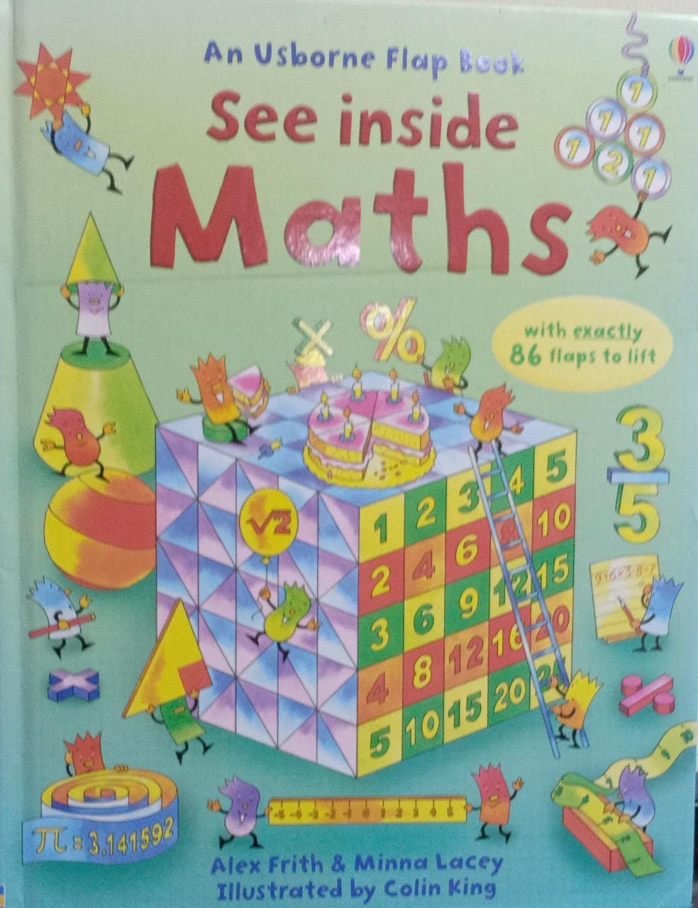 Maths (Usborne See Inside) [BOARD BOOK]