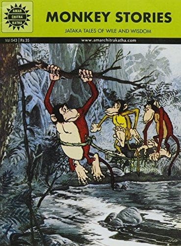 Jataka tales-monkey stories [amar chitra katha] [graphic novel]