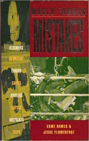 World Famous Mistake (RARE BOOKS)