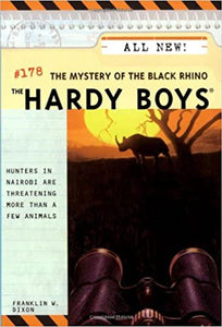 Mystery of the black rhino:  #178 (hardy boys)