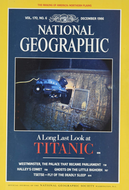 National Geographic Magazine December 1986