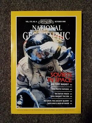 National Geographic Magazine October 1986