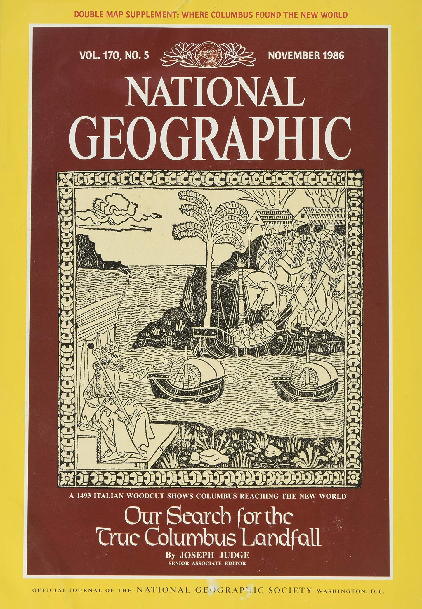 National Geographic Magazine NOVEMBER 1986