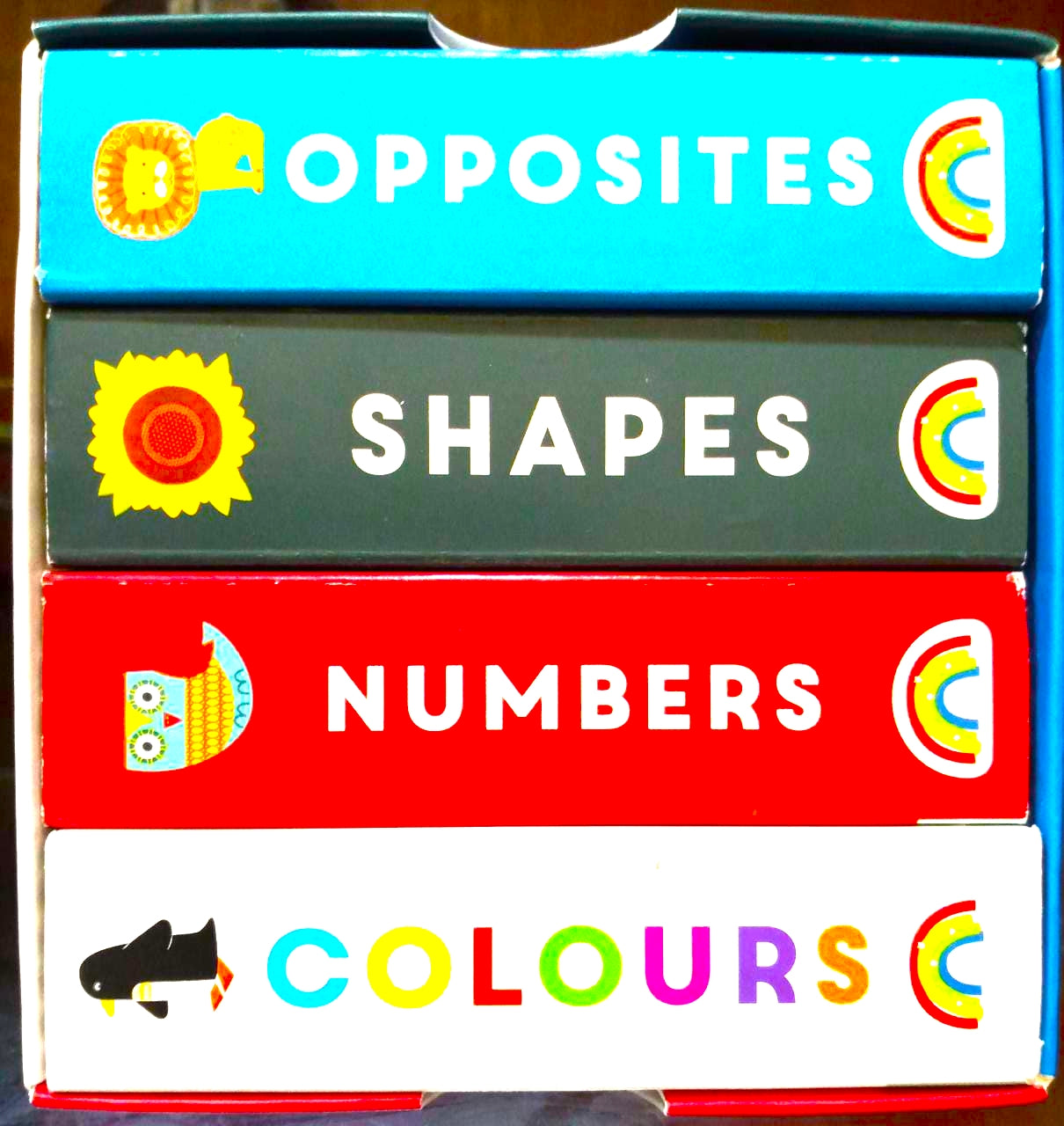 Early Learning Little Boxes: ( Learning 4 Board Books Set )