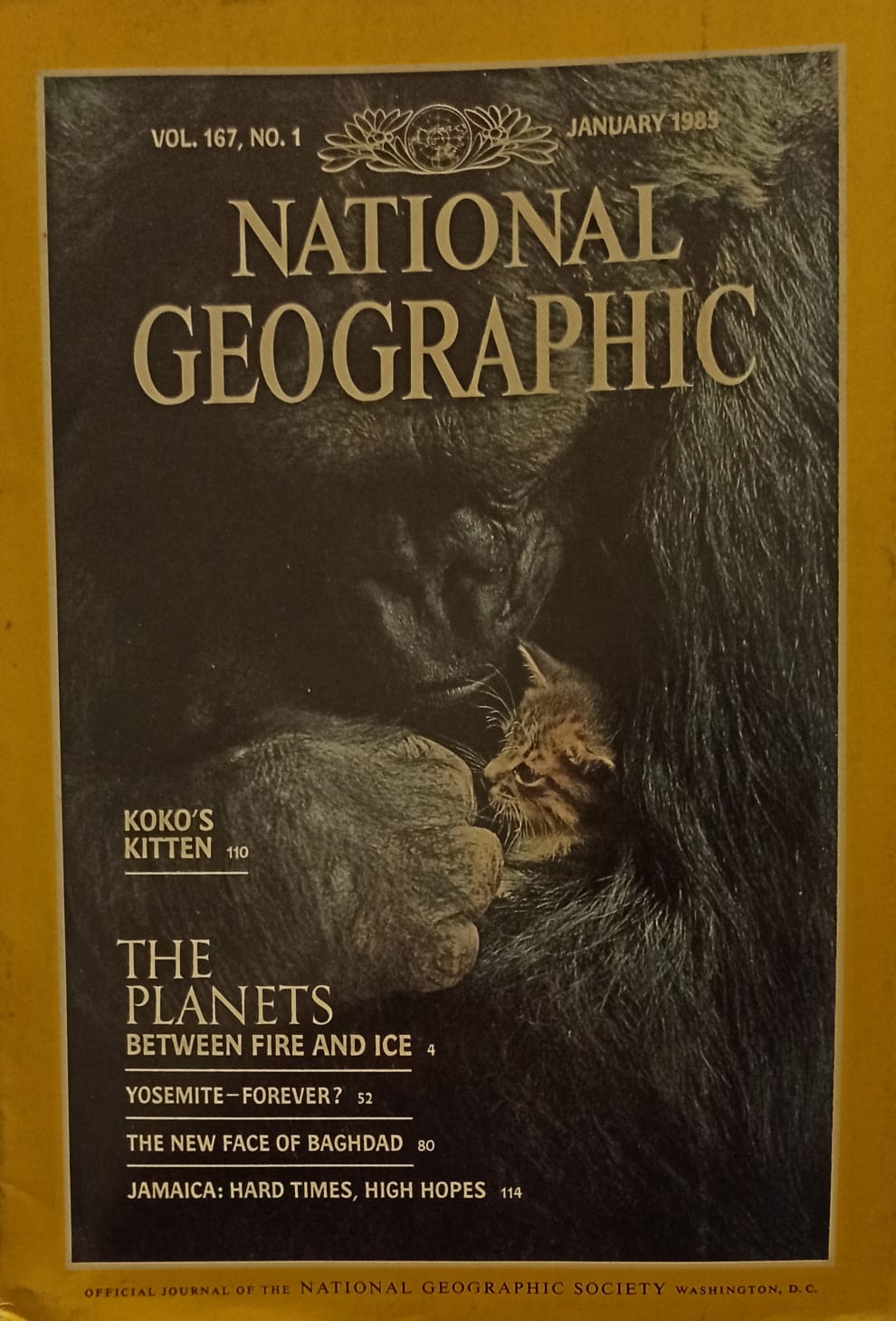 National Geographic Magazine January 1985
