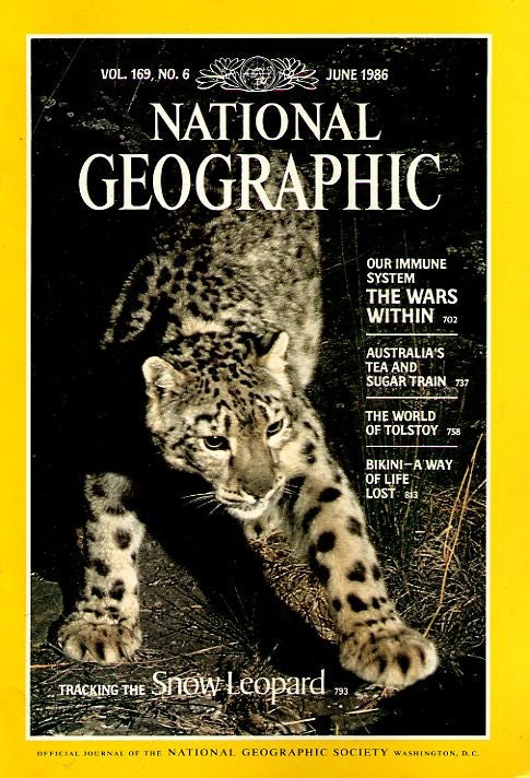 National Geographic Magazine June 1986