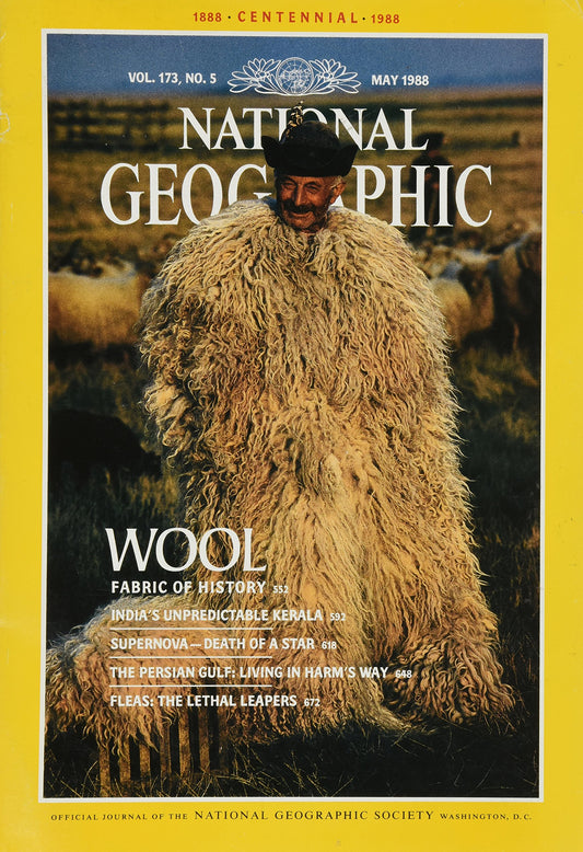 National Geographic Magazine May 1988