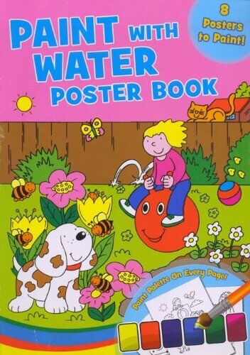 Paint with Water Poster Book