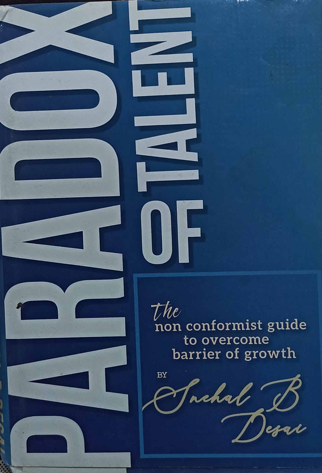 Paradox of Talent [HARDCOVER]