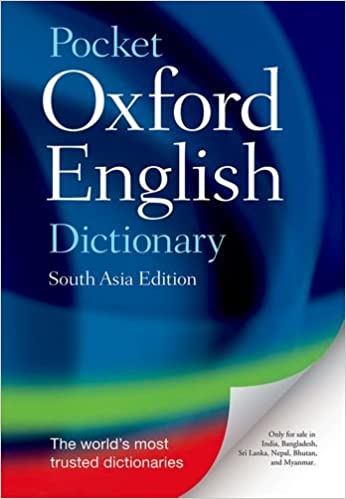 Pocket oxford english dictionary [hardcover]