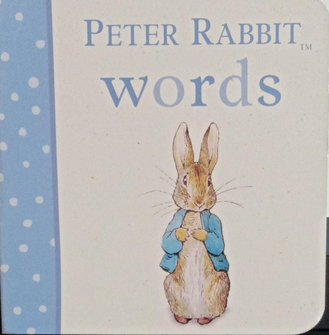 Peter rabbit words [board book] [palm size]