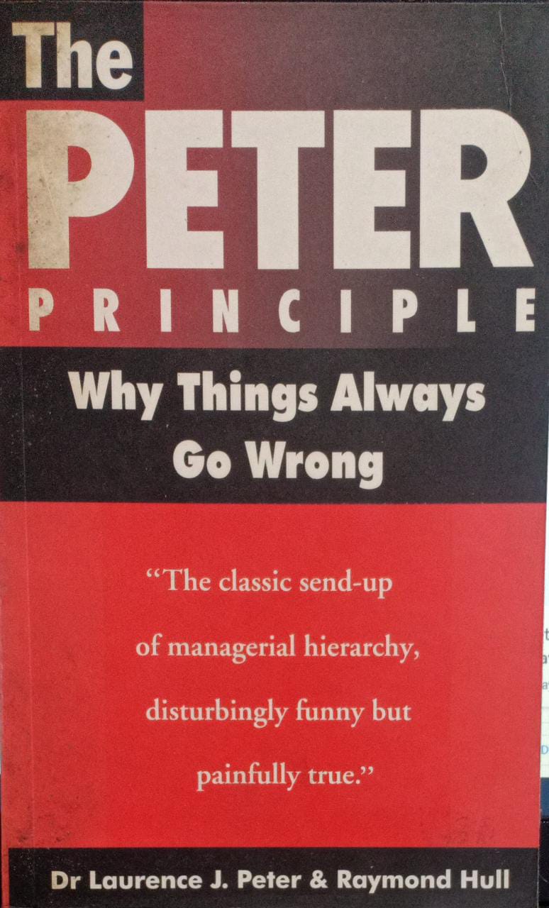 The Peter principle (RARE BOOKS)