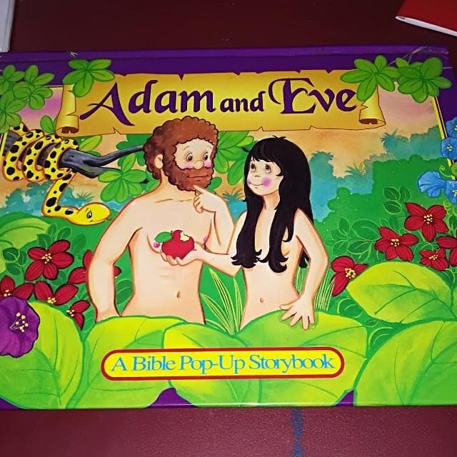Adam and Eve [A BIBLE POP-UP STORYBOOK] HARDCOVER