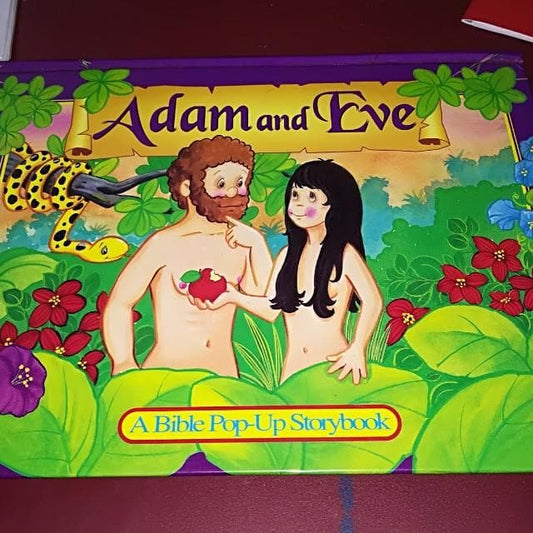 Adam and Eve [A BIBLE POP-UP STORYBOOK] HARDCOVER