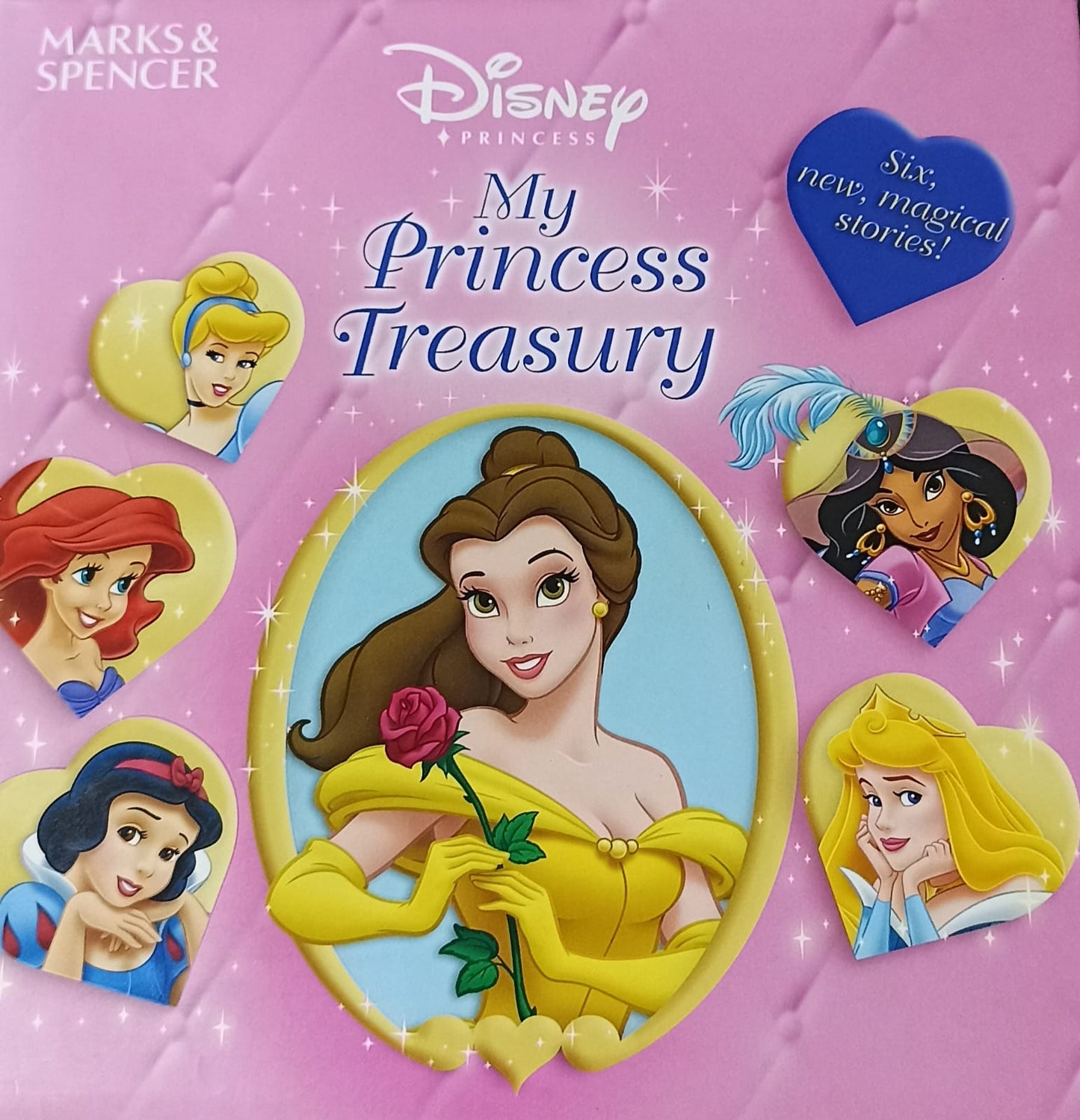 Disney Princess My princess treasury (Six new magical stories)(HARDCOVER)